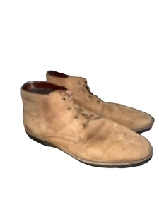 Herren hellbraun Wildleder Chukka Stiefel Cole Haan Grand OS Schnürschuhe Größe 12M *Mängel*lesen - Bild 1 von 15