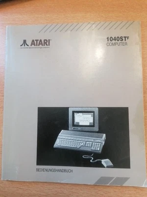 Atari 1040 ST F PAL Anleitung Deutsch Bedienungshandbuch 1040STF - Bild 1 von 4