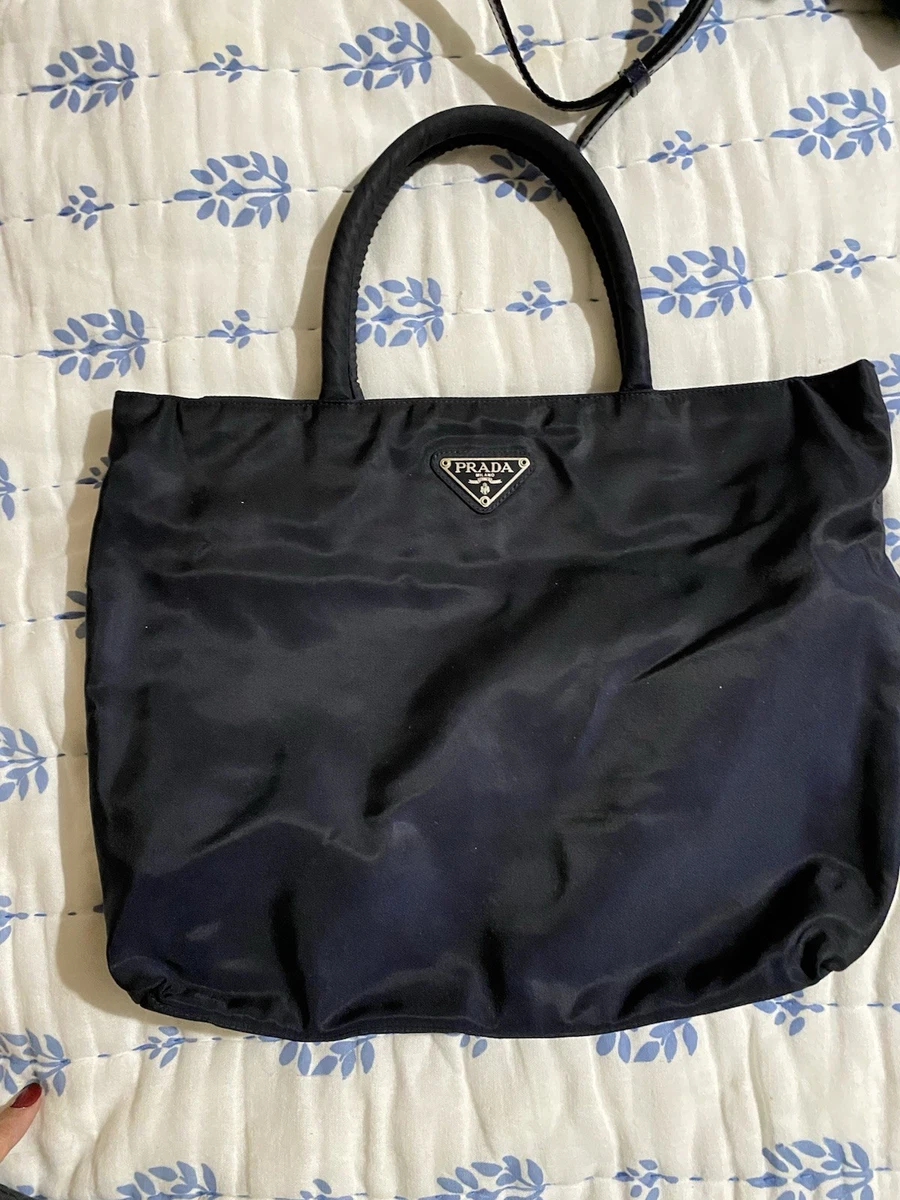 PRADA Tessuto Tote Blue Bags & Handbags for Women for sale | eBay