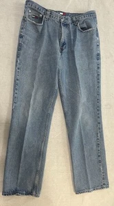 Tommy Hilfiger Jeans Herren 36x32 Flag Logo 90s Y2K Vintage USA Skater Grunge - Bild 1 von 11