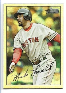 Mike Lowell 2007 Bowman Heritage Rainbow Foil #14 - Boston Red Sox - Picture 1 of 2