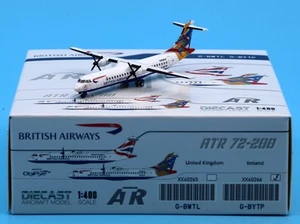 Modelo de avión diecast JC Wings 1:400 British Airways ATR 72-200 G-BYTP XX40266 - Imagen 1 de 12