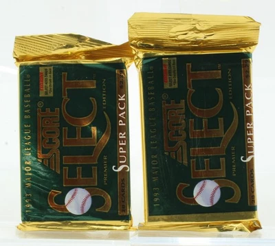 Score - 1993 Score Select Premier Edition Super Pack (2 Packs)  - 1993 - Image 1 of 3