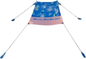 QUIKSILVER Portable Beach Shelter – UPF 50+ Sun Protection Tent with Sandbag A - Picture 1 of 11