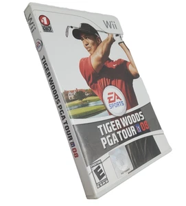 Tiger Woods PGA Tour 08 Nintendo Wii Golf Game Complete EA Sports Tested - Picture 1 of 4