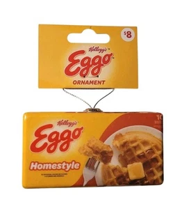 Kellogs Eggo Homestyle Waffeln Ornament bruchsicher Decoupage Ruz Essen Neuheit - Bild 1 von 19
