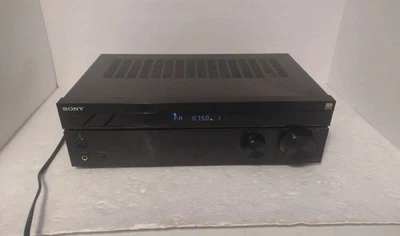 Sony STR-DH190 2 Channel Stereo Receiver With Bluetooth Black Tested Working - Image 1 of 4