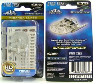 STAR TREK ATTACK WING DEEP CUTS HD MINIS BRAND NEW ~ MIRANDA CLASS - Picture 1 of 1