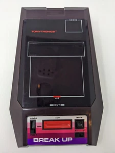 Vintage 1979 Tomytronics Break Up Electronic Handheld Arcade Game Tomy Tested - Picture 1 of 7