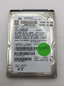 7200 RPM 320GB 2.5" SATA Laptop Hard Drive Hitachi Z7K500-320 Tested - Picture 1 of 3