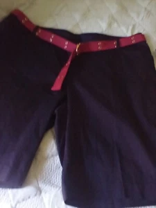 NWT - Chaps Navy Bermuda Shorts - 24W - Picture 1 of 4