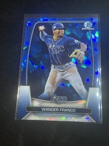 2023 Bowman Chrome Sapphire Wander Franco #70 Tampa Bay Rays - Picture 1 of 2