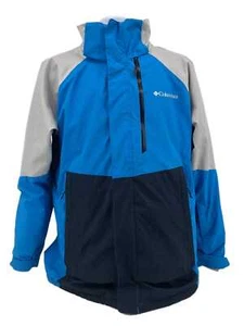 Columbia Blue & Gray Puffer Jacket | Perfect for Winter - Picture 1 of 5