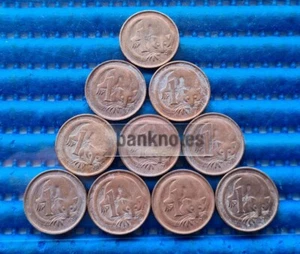 10X Australia Queen Elizabeth II One 1 Cent Coin ( Random Years ) - Picture 1 of 2
