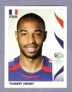 THIERRY HENRY Figurine Panini WC Germany 2006 OTTIMA Sticker New MINT #469 - Picture 1 of 2