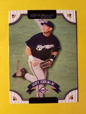 GEOFF JENKINS * 4/5 * CHICAGO SUN TIMES COLLECTION #77 BREWERS * 2002 DONRUSS