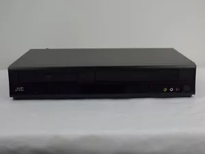 JVC HR-XVC11B DVD Player VCR VHS Combo Video Cassette Recorder Tested NO REMOTE - Picture 1 of 5