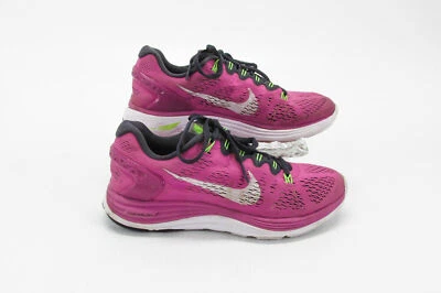 Nike Women Shoes Lunarglide V Size 7M Pink Athletic Running Sneaker Pre Owned vq - Image 1 of 4