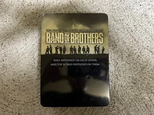 Band of Brothers 6-Disc DVD Set Mini Series Tin Box Tom Hanks Tom Hardy - Picture 1 of 6