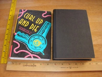 Curl Up and Die by Christine T. Jorgensen HC/DJ SIGNED 1st Edition 1st Print Foto 1 de 4