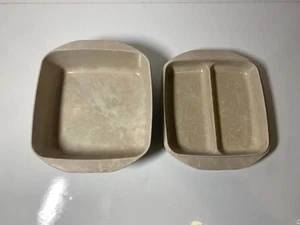 Anchor Hocking MicroWare Versatility Pan Microwave PM481-TI Divided Lid 1 Quart - Picture 1 of 3