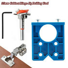 Home Furniture Cabinet Hinge Hole Locator Hinge Jig Drilling Wood Hole Saw Kit