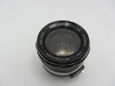 Soligor Wide-Auto F2.8 28mm T4 Minolta MD Mount Lens For SLR/Mirrorless Cameras - Image 1 of 4