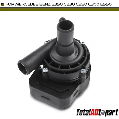 Bomba de agua auxiliar con soporte para Mercedes-Benz C230 E350 GLK350 SL400 SL550 Foto 1 de 4