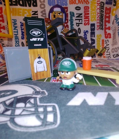 NFL Teenymates New York Jets Coach exclusive figure (2019 14-pc boxed set) Cover