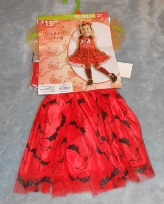 Дьявольская дорогая паламон ребенка ясельного возраста костюм платье вверх 2T новый  - Изображение 1 из 4