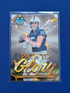 2024 Bowman U Chrome #PG6 Drew Allar Path to Glory Penn State Nittany Lions (RC) - Picture 1 of 2