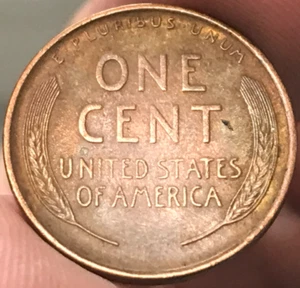 1909 Lamination Error Wheat Cent - Picture 1 of 2
