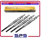 4X Glow Plugs Diesel Heater 4.4 V For Vauxhall Antara 2.0 Cdti 4805511
