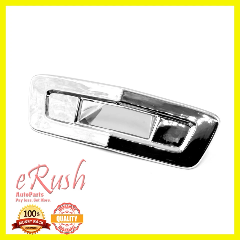 PARA CHEVY TRAVERSE 2009-2014 CROMO PORTÓN TRASERO MANIJA CUBIERTA SIN ORIFICIO PARA CÁMARA EE. UU. Foto 1 de 1