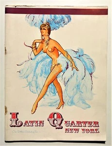 Werbung Broschüre - Latin Quarter - Most Beautiful Show - New York - 60er Jahre - Bild 1 von 3