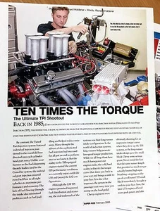 SBC TPI Tune Port Injection Manifold article Camaro Firebird Corvette SLP Accel - Bild 1 von 6