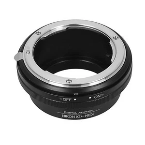 FOTGA Adapter for Nikon AI AF-S G Lens to Sony E-Mount A6700 A7CR A9III A7RIV - Picture 1 of 4