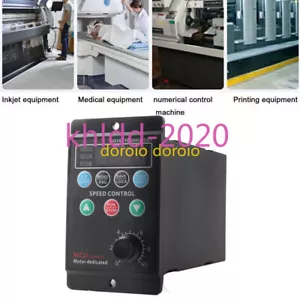 Single To 3 Phase 750W 1HP 110/220V Variable Frequency Drive Inverter VFD VSD - Picture 1 of 7