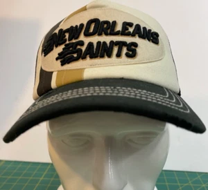 Sombrero de camionero New Orleans Saints malla colección de colección de la NFL - Imagen 1 de 11