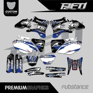 Kit Grafica Motocross Range Yamaha WR 250F 450 F 2005 2006 05 06 - Foto 1 di 6
