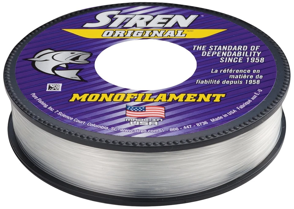 Original® Clear/Blue Fluorescent 17lb | 7.7kg Monofilament Fishing Line Suita... - Image 1 of 1