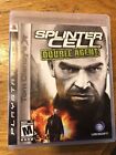 Tom Clancy's Splinter Cell: Double Agent (Sony PlayStation 3, 2007) Case And Man