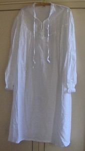 camicia notte bianca