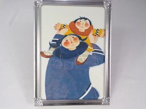 Rie Munoz Framed GAMBELL MOTHER Art Card Print Frame Size 5.5" x 7.5" Alaskan - Picture 1 of 7