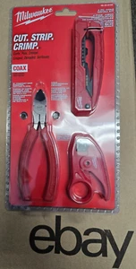 Milwaukee Tool 48-22-8103 Kit de instalación coaxial sin aislamiento 3 piezas ¡ENVÍO EL MISMO DÍA!! - Imagen 1 de 2