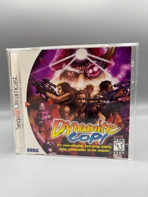 Dynamite Cop (Sega Dreamcast, 1999) CIB Completo Probado y Funcionando Foto 1 de 3