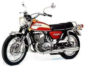 Vintage FOR SUZUKI T500 TITAN 1971-1976 CHROME TANK TRIM Highest Quality - Picture 1 of 3