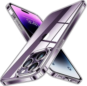 Hülle für iPhone 15 14 Pro Max Plus 13 11 12 XR 7 Klar Stoßfest Cover Silikon - Bild 1 von 12