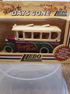 LLEDO DAYS GONE MADE IN ENGLAND BRIGHTON BELLE SINGLE DECK BUS. - Picture 1 of 3