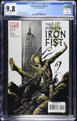 Immortal Iron Fist #2 - CGC 9.8 - Key Issue Cage, Misty Knight, Linda Carter - Image 1 of 4